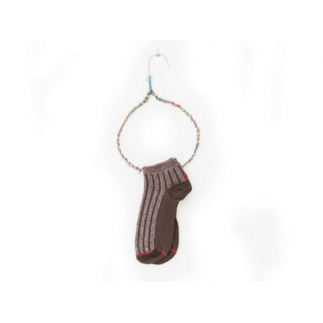 Calcetin rayas verticales marron hop socks 2