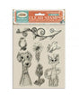SELLO STAMPERIA 14x18 Furry Friends 1