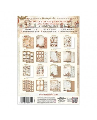 JUNK JOURNAL STAMPERIA Gear up for Christmas 2