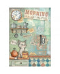 Papel arroz Stamperia A4 Furry Friends Morning is a Soft Promise 1