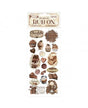 Transfer Rub On STAMPERIA Coffee and Chocolate Vintage Sweet Moments 1