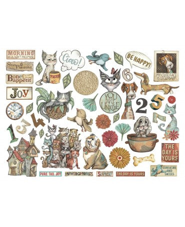 DIE CUTS STAMPERIA Furry Friends 2