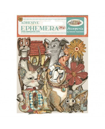 Ephemera Stamperia Furry Friends 1
