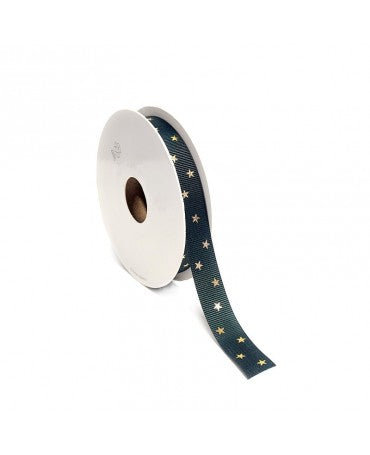 CINTA LAZO 1M/15mm CLASSIC STAR verde 1