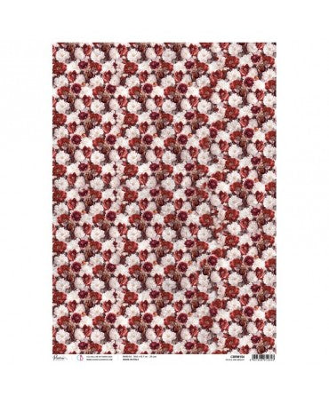 Papel Arroz CIAO BELLA A3 Petals and Merlot 1
