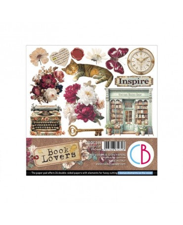 RECORTABLES CIAO BELLA 15x15cm BOOK LOVER 1