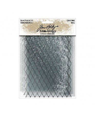 Tim Holtz idea-ology TRANSPARENCIAS Christmas 1