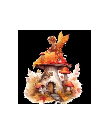 Transfer TEXTIL Casa Gnomos 1
