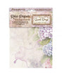 Papel arroz Stamperia A6 Quiet Days backgrounds (8UD) 1