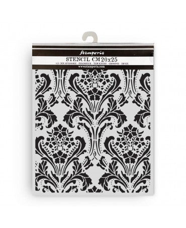 STENCIL STAMPERIA 20x25cm Quiet Days Baroque Tapestry 1