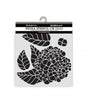 STENCIL Stamperia 12x12 cm Quiet Days Hydrangea 1