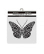 STENCIL Stamperia 12x12 cm Quiet Days Butterfly 1