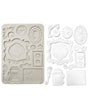 Molde STAMPERIA silicona A5 Quiet Days Plates 1