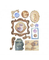 Molde STAMPERIA silicona A5 Quiet Days Plates 2