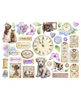 DIE CUTS STAMPERIA Quiet Day 2
