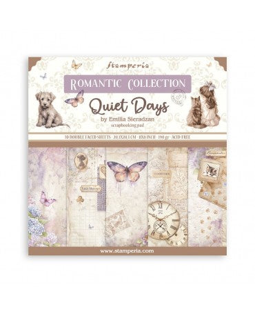 COLECCIÓN 20X20 STAMPERIA Quiet Days 1
