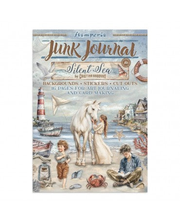 JUNK JOURNAL STAMPERIA Silent Sea 1