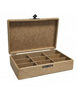 Madera Caja 9 compartimentos 30x20x7.5cm 1