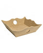 Madera Bandeja 2 agujeros 27x27 cm 1