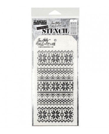 Stencil TIM HOLTZ Holiday Knit 1