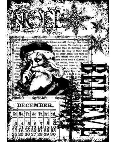 Sello Caucho TIM HOLTZ Christmas Miracle 1