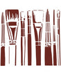 Stencil MISS 25x25cm MNC022 1
