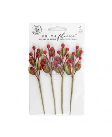 FLORES PRIMA Twinkle & Treats Flowers Evergreen Sprigs (3pcs) 1