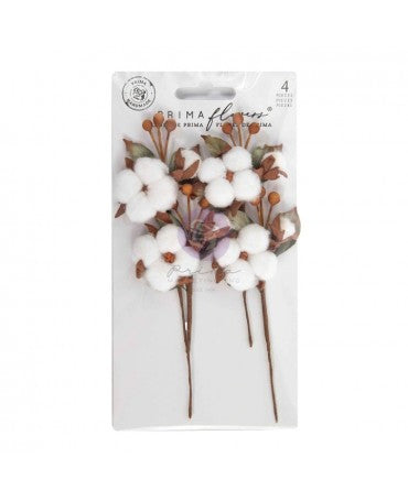 FLORES PRIMA Twinkle & Treats Snowy Cotton 1