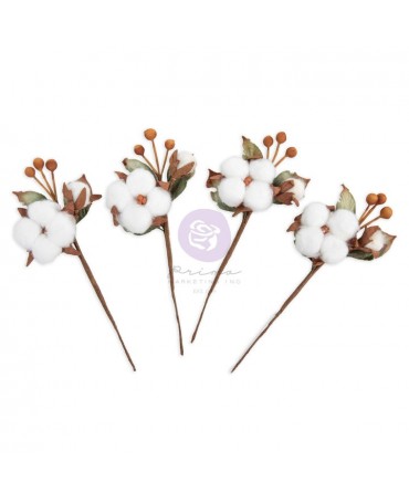 FLORES PRIMA Twinkle & Treats Snowy Cotton 2