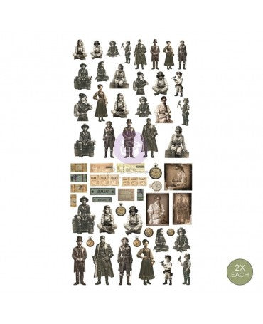 Ephemera PRIMA Time Travellers (116pcs) 1