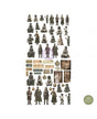 Ephemera PRIMA Time Travellers (116pcs) 1