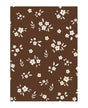 Papel Seda A4 Fondos otoño 1-14 Flores marrón 1
