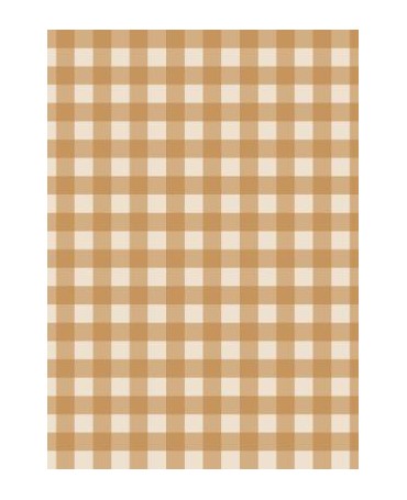 Papel Seda A4 Fondos otoño 1-15 Vichy mostaza 1