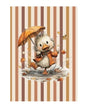 Papel Seda A4 Animales Bosque 19 Pato 1