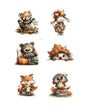 Papel Seda A4 Animales Bosque 20 1