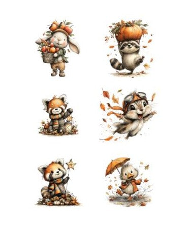 Papel Seda A4 Animales Bosque 21 1