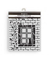STENCIL Stamperia 20x25cm Herbarium Silvae Country Window 1