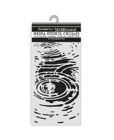 STENCIL Stamperia 12x25cm Herbarium Silvae Water Pattern 1