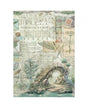 Papel arroz Stamperia A4 Herbarium Silvae Bridge 1