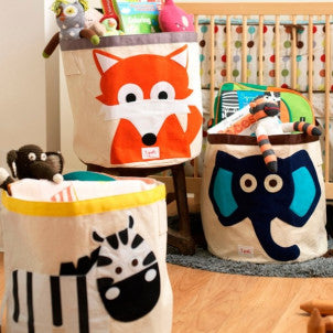 Cesta juguetes pink elephant 3 sprouts 2