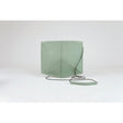 Bandolera de piel mini fold verde claro zand erover 1