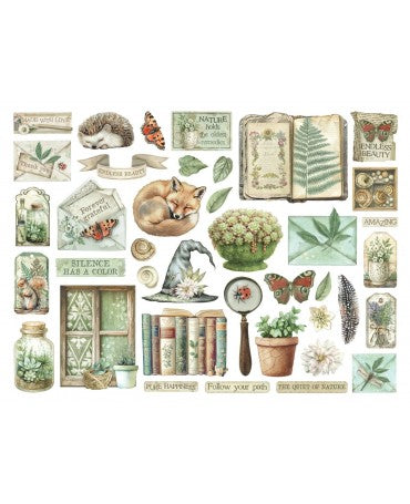 DIE CUTS STAMPERIA Herbarium Silvae 2