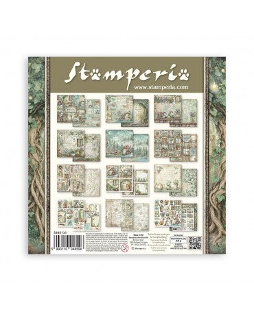 COLECCIÓN 20X20 STAMPERIA Herbarium Silvae 2