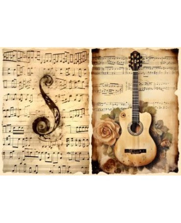 Papel Seda A3 Música 3 1