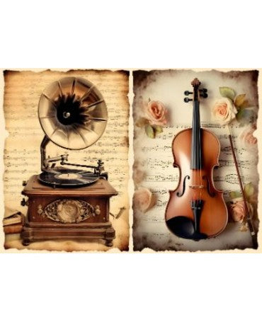 Papel Seda A3 Música 10 1