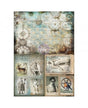 Papel decoupage PRIMA Fiber A3 Steam and Frost 1