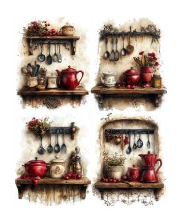 Papel Seda A3 Old Kitchen 5 1