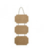 Madera COLGADOR 3 CARTELES DM Montejo 58x28cm 1