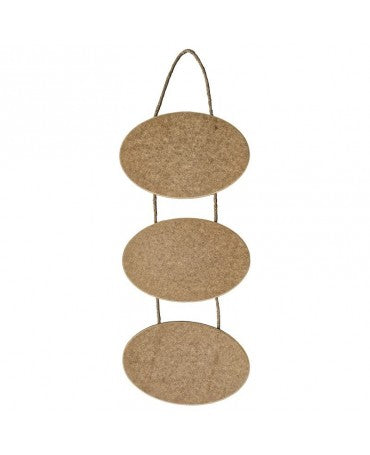 Madera COLGADOR 3 CARTELES DM Montejo 58x28cm 1