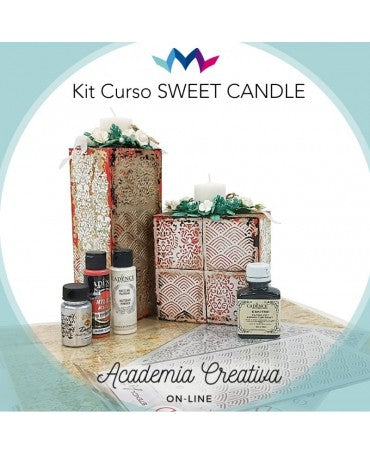Madera KIT Sweet Candle + VÍDEO TUTORIAL ACADEMIA CREATIVA MONTEJO 1